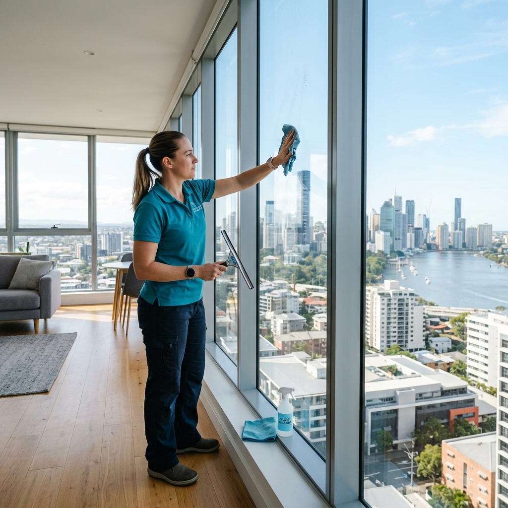 Window track cleaning and glass clarity work Greater Sydney